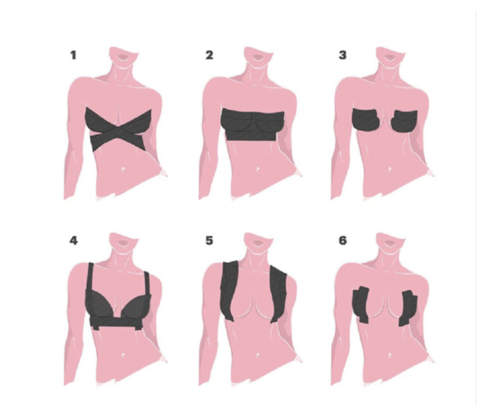 Ruban remonte-seins..Bobby tape