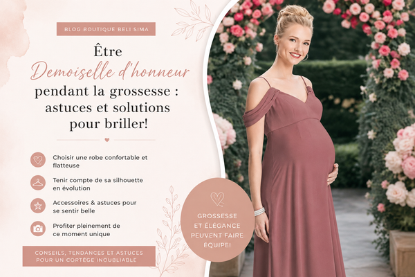 Être Demoiselle d'Honneur Pendant la Grossesse : Astuces et Solutions pour Briller!