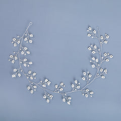 Bandeau coiffe perles et pierres coiffure mariage et bal..Headband  pearls and stones wedding, prom hairstyles.